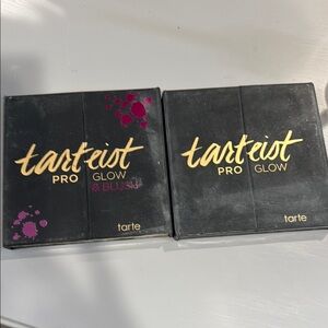 Tarte Black and Gold Blush Palettes (both)